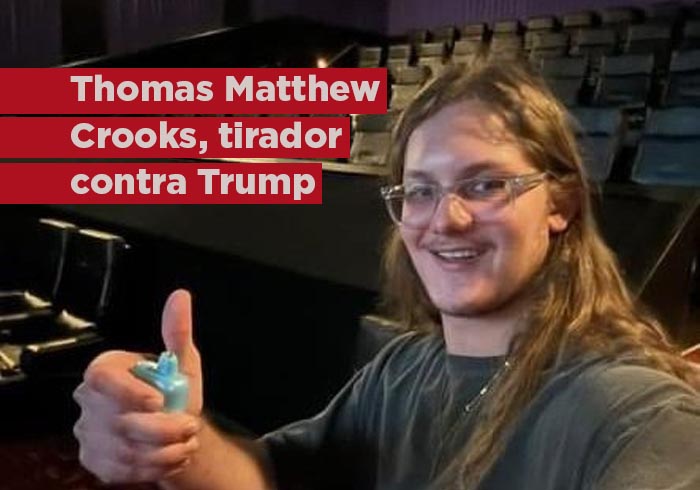 ¿Quién es Thomas Matthew Crooks, el autor del atentado contra Donald Trump?