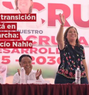 La transición está en marcha: Rocío Nahle