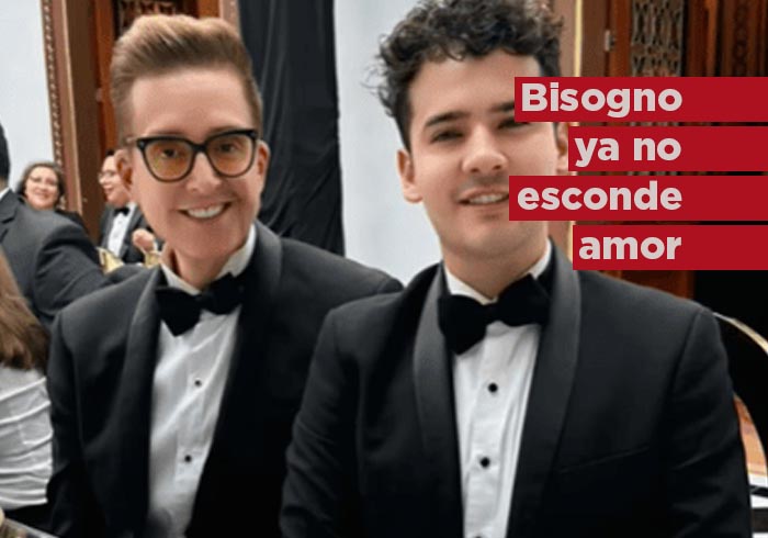 Daniel Bisogno ya no esconde su amor por joven de 27 años