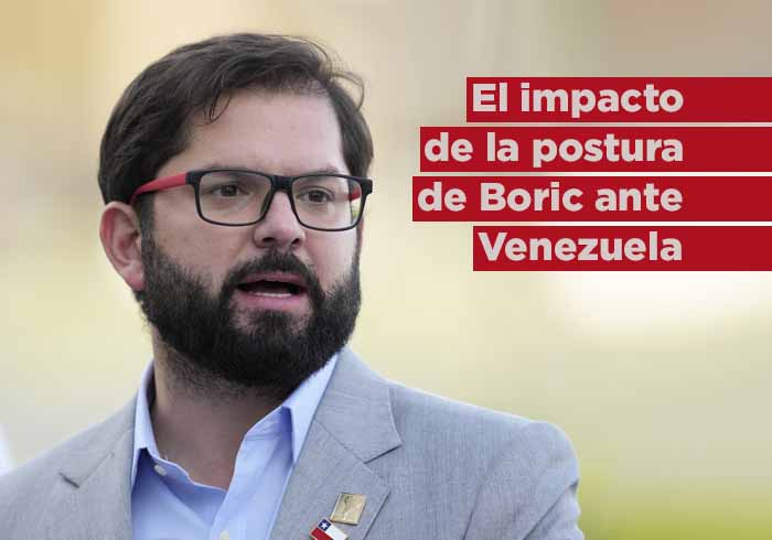 El impacto de la postura de Boric ante Venezuela