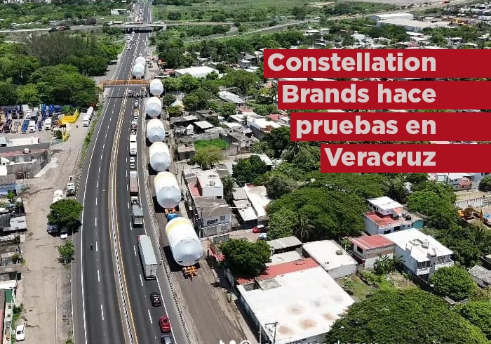 Constellation Brands comienza pruebas logísticas en Veracruz