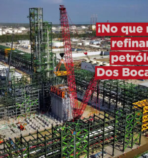 ¡No que no refinaría petróleo Dos Bocas!