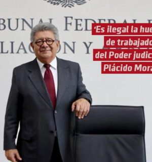 «Es ilegal la huelga de trabajadores del Poder Judicial», afirma Plácido Morales