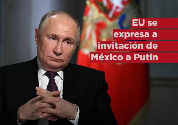 EU se expresa sobre invitación de México a Putin