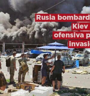 Rusia responde a ofensiva ucraniana en su frontera y bombardea Kiev