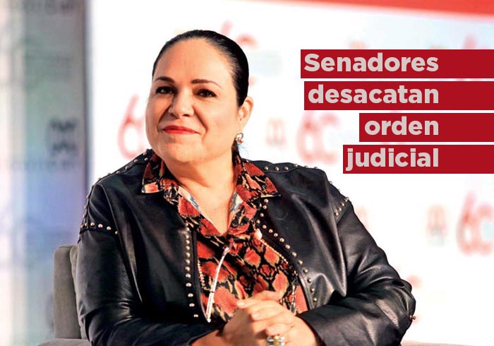 Senadores desacatan orden judicial; hacen vacío en comisión