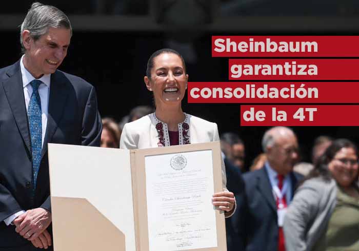 Claudia Sheinbaum garantiza la consolidación de La Cuarta Transformación: Rocío Nahle