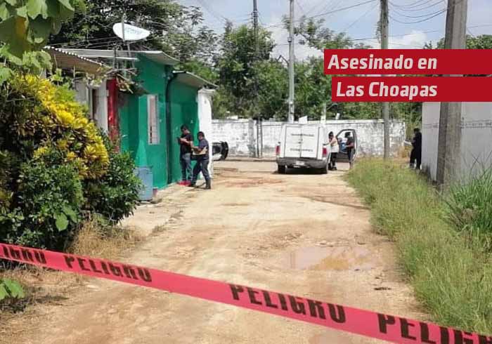 Asesinado en Las Choapas