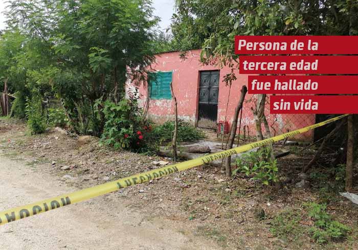 Persona de la tercera edad fue hallado sin vida