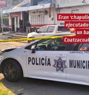 Eran chapulines, los ejecutados en Directy Bar de Coatzacoalcos