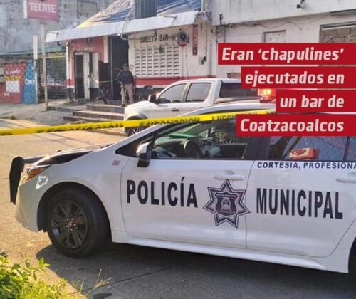 Eran chapulines, los ejecutados en Directy Bar de Coatzacoalcos