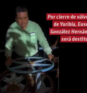 En dos semanas quedaría destituido Eusebio González Hernández