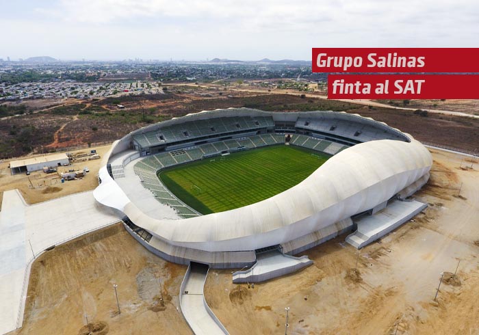 Grupo Salinas finta al SAT