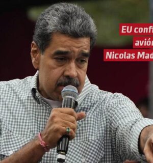 EU confisca avión oficial de Nicolás Maduro, por sanciones contra Venezuela