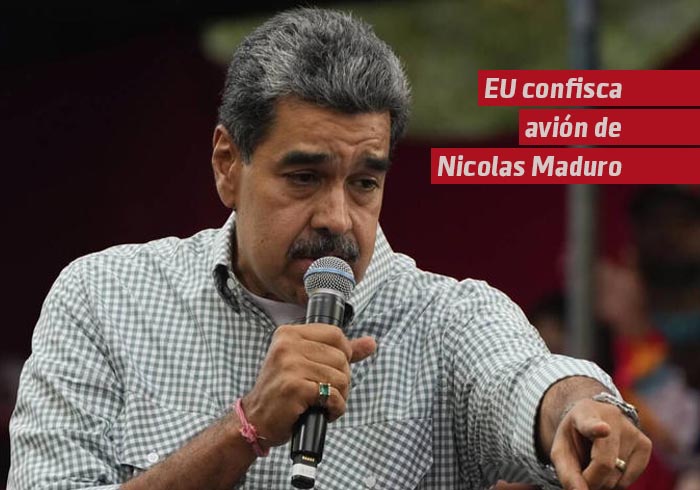 EU confisca avión oficial de Nicolás Maduro, por sanciones contra Venezuela