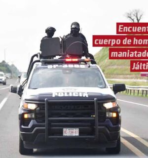 Encuentran cuerpo de hombre maniatado, en Jáltipan