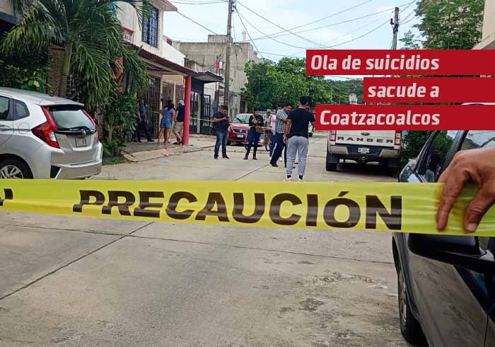 Ola de suicidios sacude a Coatzacoalcos