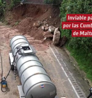 Inviable pasar por las Cumbres de Maltrata