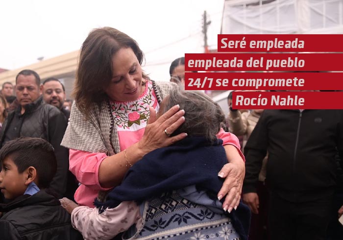 Seré la empleada del pueblo 24/7 compromete Rocío Nahle