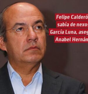 Felipe Calderón sí sabía de nexos de García Luna, asegura Anabel Hernández