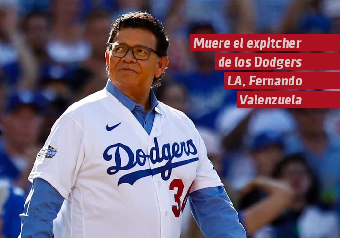 Falleció el expitcher sonorense Fernando Valenzuela, a los 63 años