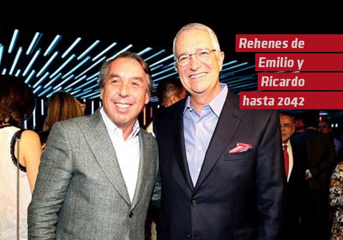 Rehenes de Emilio y Ricardo hasta 2042