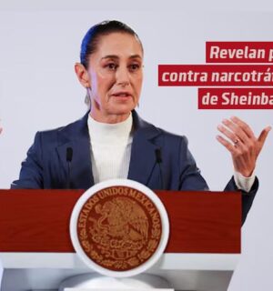 Revelan el plan contra el narcotráfico de Sheinbaum