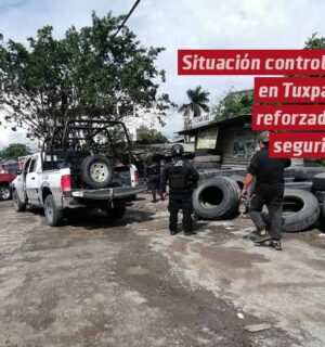 Situación controlada en Tuxpan y reforzada la seguridad: Gobernador