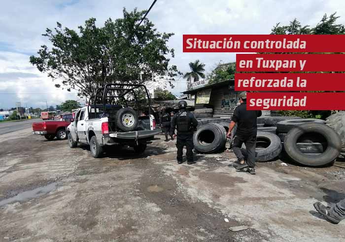 Situación controlada en Tuxpan y reforzada la seguridad: Gobernador