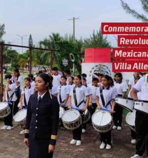 Conmemoran la Revolución Mexicana en Villa Allende     