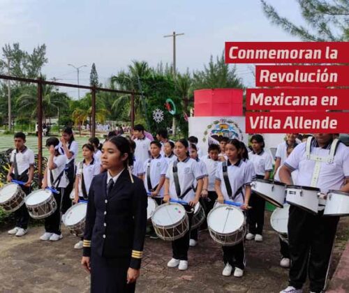 Conmemoran la Revolución Mexicana en Villa Allende     