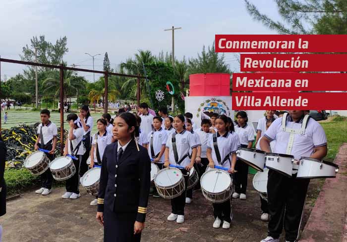 Conmemoran la Revolución Mexicana en Villa Allende     