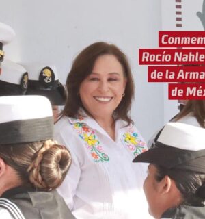 Conmemora Rocío Nahle Día de la Armada de México