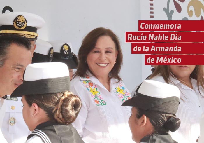 Conmemora Rocío Nahle Día de la Armada de México