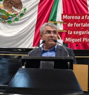 Morena a favor de fortalecer la seguridad: Miguel Pintos