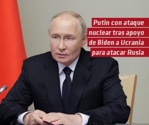 Putin amenaza con ataque nuclear tras apoyo de Biden a Ucrania para atacar Rusia