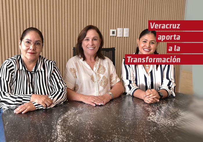 Veracruz aporta a la Transformación con la participación de grandes mujeres asegura Rocío Nahle