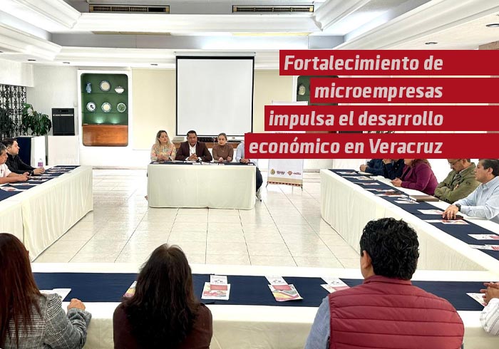 Fortalecimiento de microempresas impulsa el desarrollo económico de Veracruz