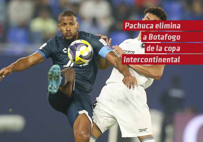 Pachuca le baja los humos a Botafogo y lo elimina en la Copa Intercontinental