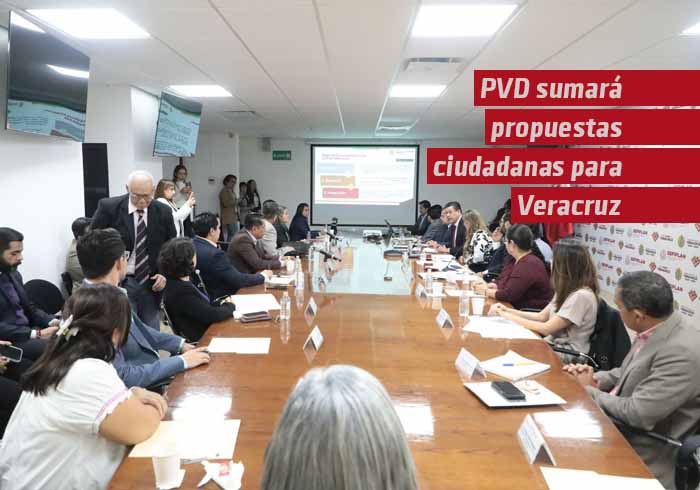 PVD sumará propuestas ciudadanas para enriquecer el proyecto estatal