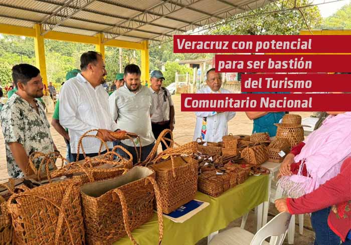 Veracruz con potencial para ser bastión del Turismo Comunitario Nacional