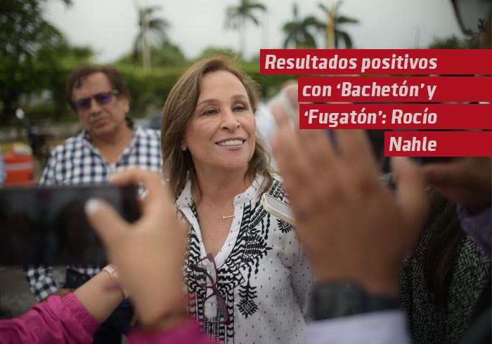 Resultados positivos con Bachetón y Fugatón: gobernadora Rocío Nahle