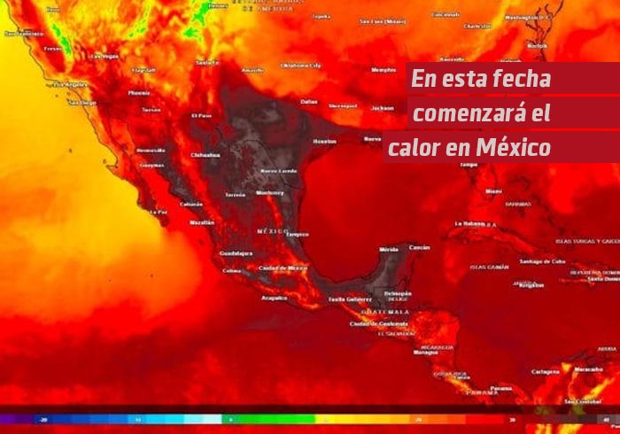 En esta fecha comenzará el calor en México 2025