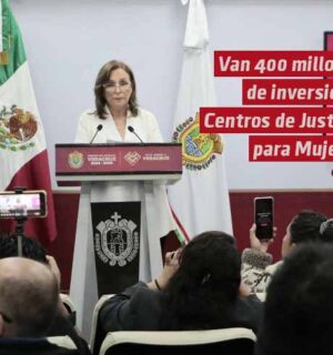 Gobernadora reitera inversión de 400 mdp en Centros de Justicia para Mujeres