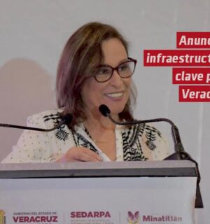 Rocío Nahle celebra proyectos clave de infraestructura anunciados por la Presidenta