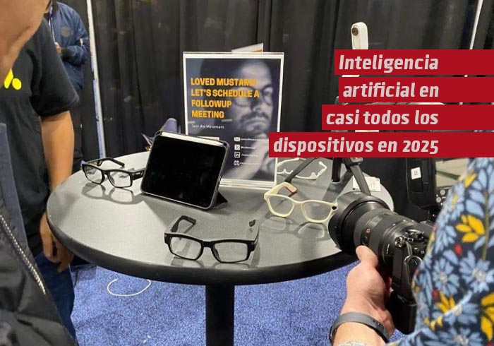 Inteligencia artificial en casi todos los dispositivos, la apuesta para 2025