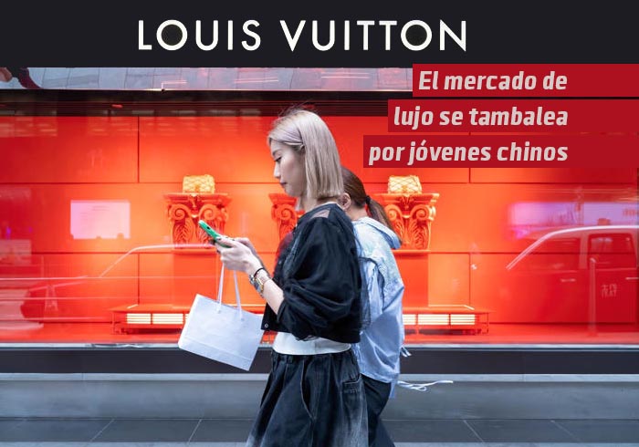 El mercado del lujo se tambalea y los jóvenes en China son uno de los responsables