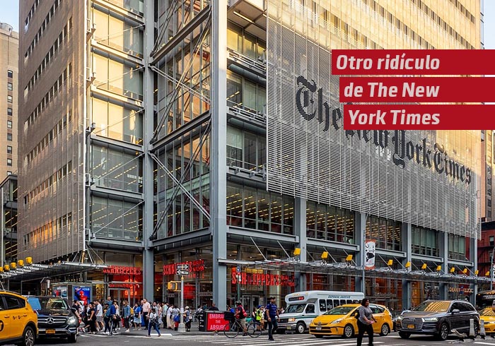 Otro ridículo de The New York Times