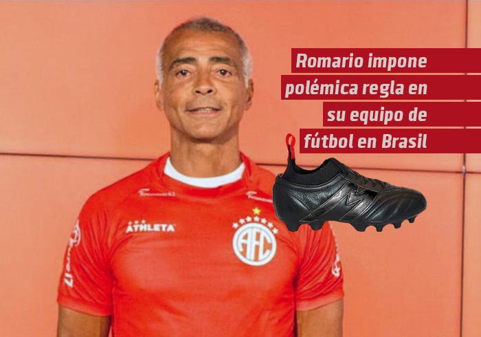 Romario impone regla para los jugadores de su equipo