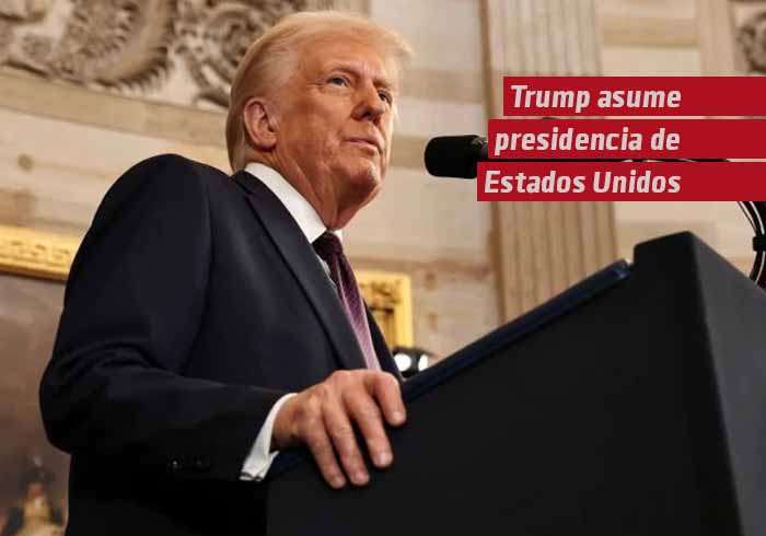 Donald Trump Asume presidencia de EUA